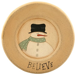 Frosty/Believe Plate 6" 2 Asst.