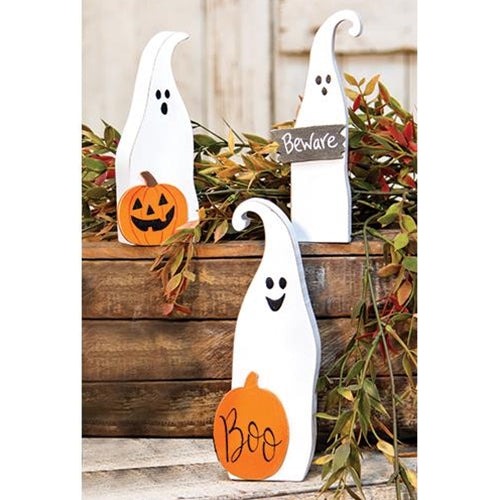 3/Set Chunky Friendly Ghosts