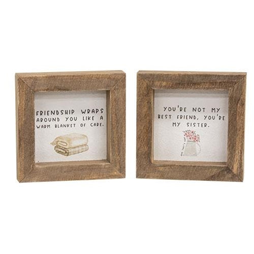 You're Not My Best Friend Mini Frame 2 Asstd.