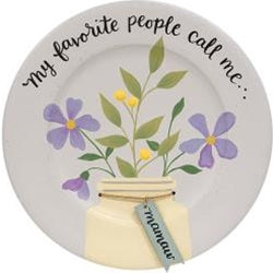 My Favorite People Call Me Grandma Plate 3 Asstd.