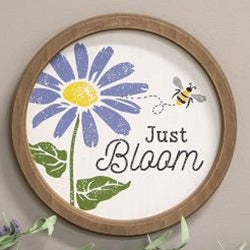 Just Bloom Circle Frame