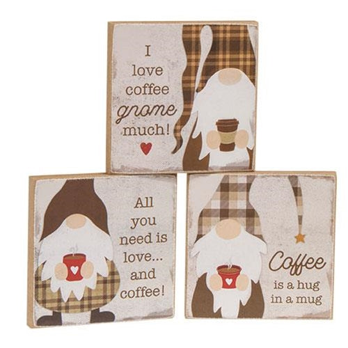 Coffee Gnome Block 3 Asstd.