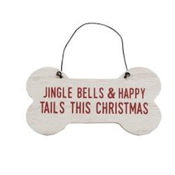 Better With A Dog Bone Ornament 3 Asstd.