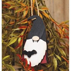 Vampire Gnome Wooden Ornament