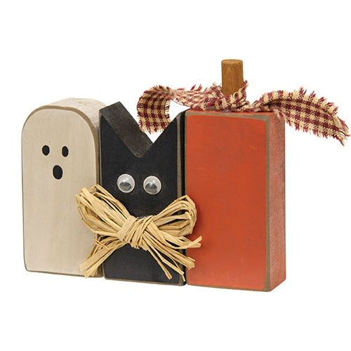 3/Set Halloween Friends Chunky Sitters