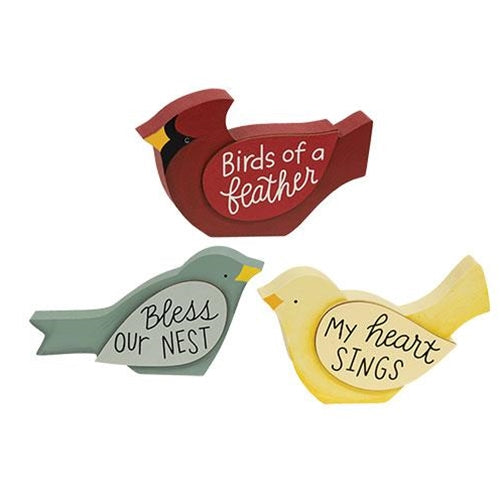 Bird Word Chunky Sitter 3 Asstd.