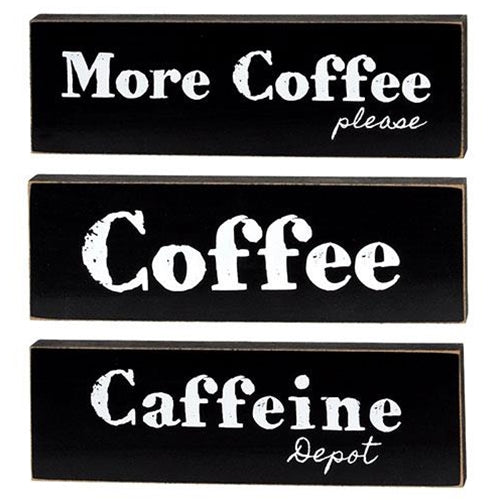More Coffee Please Block 3 Asstd.