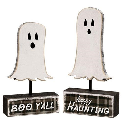 2/Set Happy Haunting Ghost Pedestals