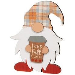 Fall Love Easel Gnome 3 Asstd.