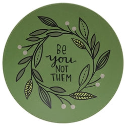 You Are Enough Leaf Ring Plate 3 Asstd.
