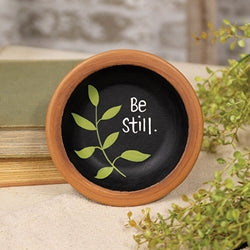 Be Still Mini Wooden Bowl