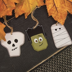 3/Set Halloween Monster Friends Ornaments
