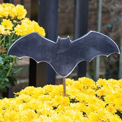 Wooden Bat Planter Stake 4"