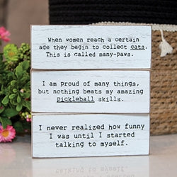 Many-Paws Thin Rectangle Block - 3 Asstd.