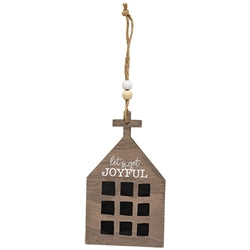 3/Set - Joyful Merry Home Primitive House Ornaments