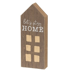 Joyful Merry Home Chunky Primitive House Sitter - 3 Asstd.