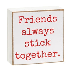 Snow One Like You 2" Square Block - 4 Asstd.