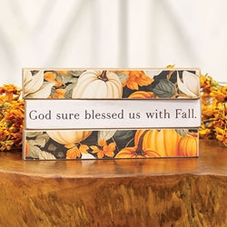 3/Set - Blessed Us With Fall Mini Sticks