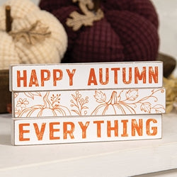 3/Set - Happy Autumn Everything Mini Sticks