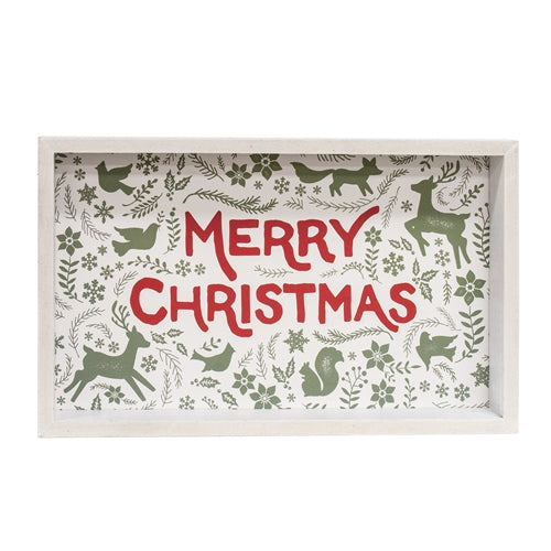 Merry Christmas Yuletide Folklore Friends Box Sign
