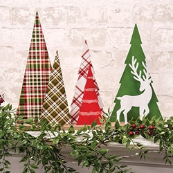 Winter Wonderland Forest Trees & Deer w/Base