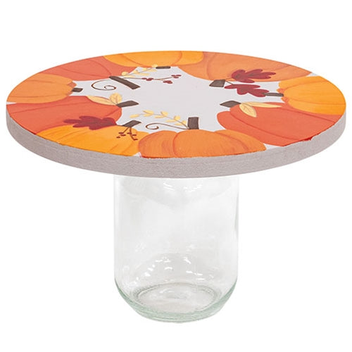 Glass Jar with Fall Topper