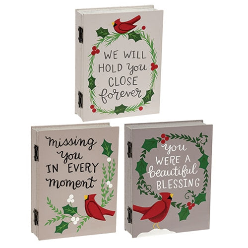 In Every Moment Cardinal Book Box - 3 Asstd.