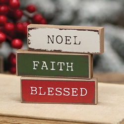 Blessed Faith Noel Tiny Mini Stick - 3 Asstd.
