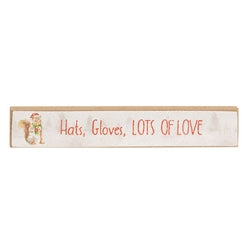 Warm Winter Wishes Frosty Woodland Mini Stick - 3 Asstd.