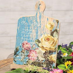 Vintage Rose Pecan Pie Recipe Book Holder