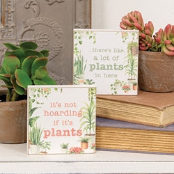 Hoarding Plants Block - 2 Asstd