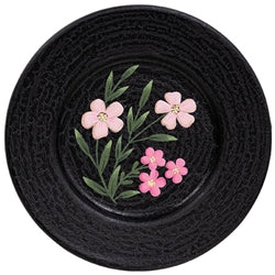 Blessed Blooms Wooden Plate - 3 Asstd
