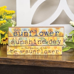 Watercolor Sunflower Mini Stick - 3 Asstd