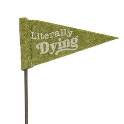 Felt Flag Plant Poke - 4 Asstd