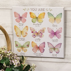 Butterfly Grid Sign