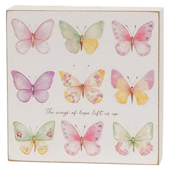 Butterfly Grid Hinged Box - 2 Asstd