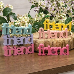 Friend Word Sitter - 6 Asstd