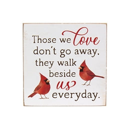 Always Be Still Cardinal Block - 4 Asstd