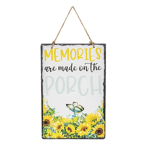 Slate Porch Memories Hanger