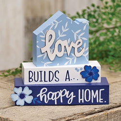 3/Set - Happy Home Stacking Blocks