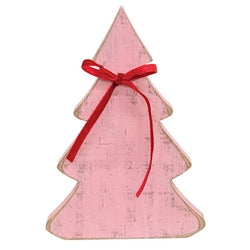 3/Set - Rustic Wood Christmas Tree Sitters