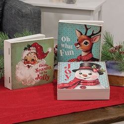 Nostalgic Winter Friend Hinged Box - 3 Asstd.