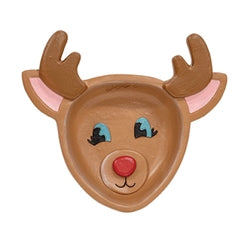 Nostalgic Resin Reindeer Trinket Dish