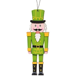 Layered Wooden Nutcracker Ornament - 3 Asstd.