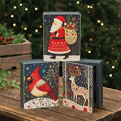 Nordic Winter Night Book Box - 3 Asstd.