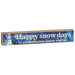 Midnight Snowmen Mini Stick - 3 Asstd.