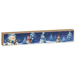 Midnight Snowmen Mini Stick - 3 Asstd.