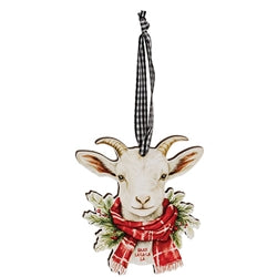 Baah La La La Farm Animal Ornament - 3  Asstd.