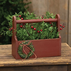 Santa's Red Christmas Toolbox