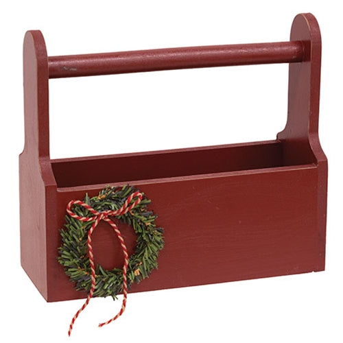 Santa's Red Christmas Toolbox